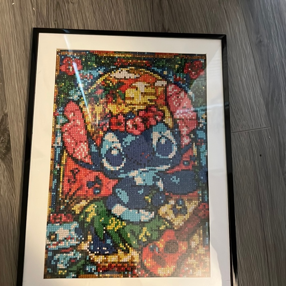 Handmade lilo and stitch Jewel painting